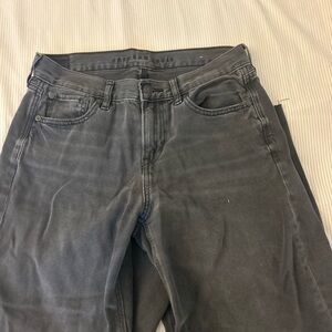 Wide Black Jeans